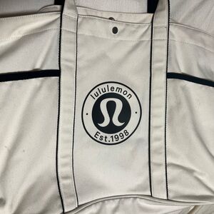 Lululemon canvas tote